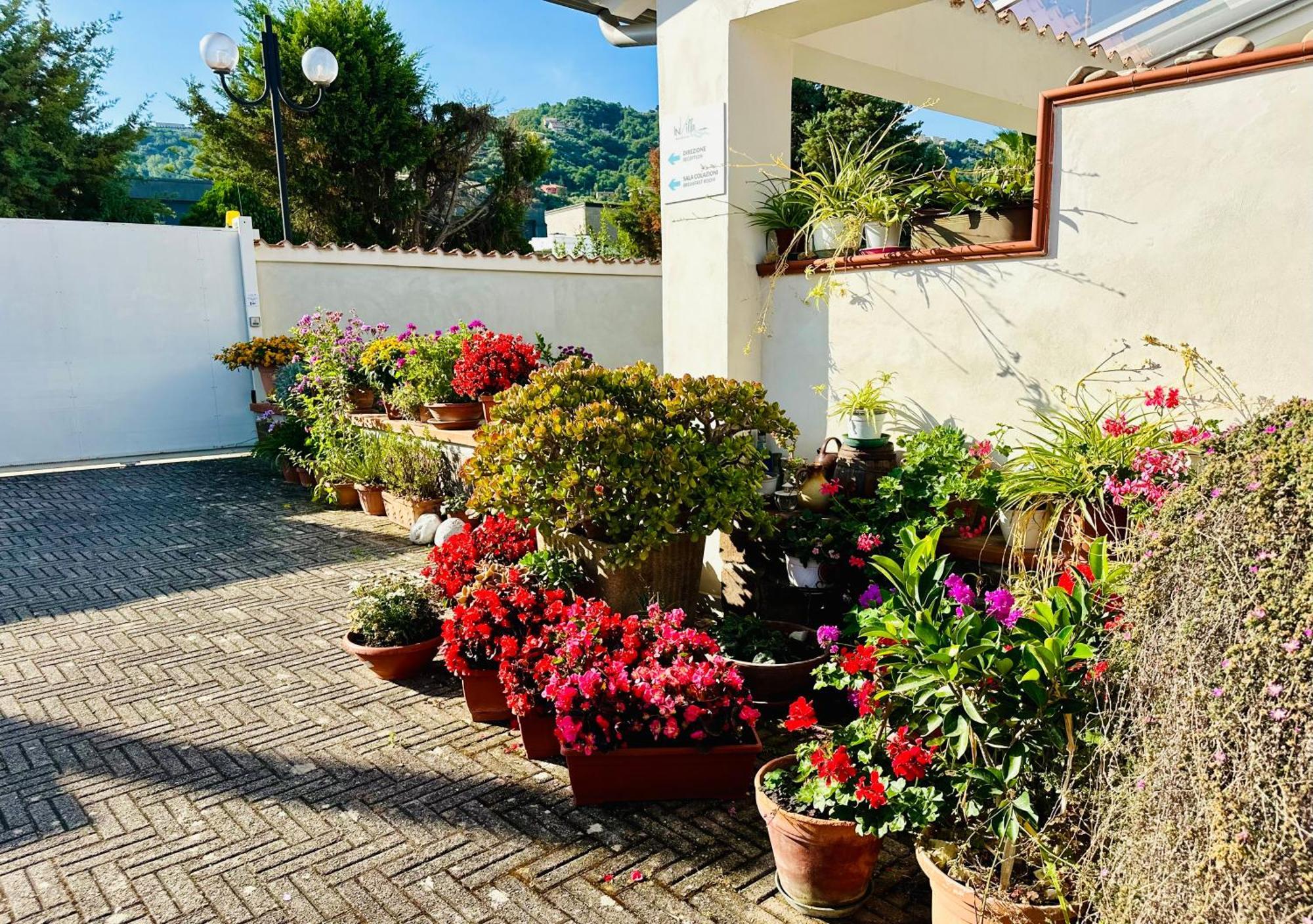 Invilla Bed&Breakfast - Quality Rooms Santa Maria di Castellabate Ngoại thất bức ảnh